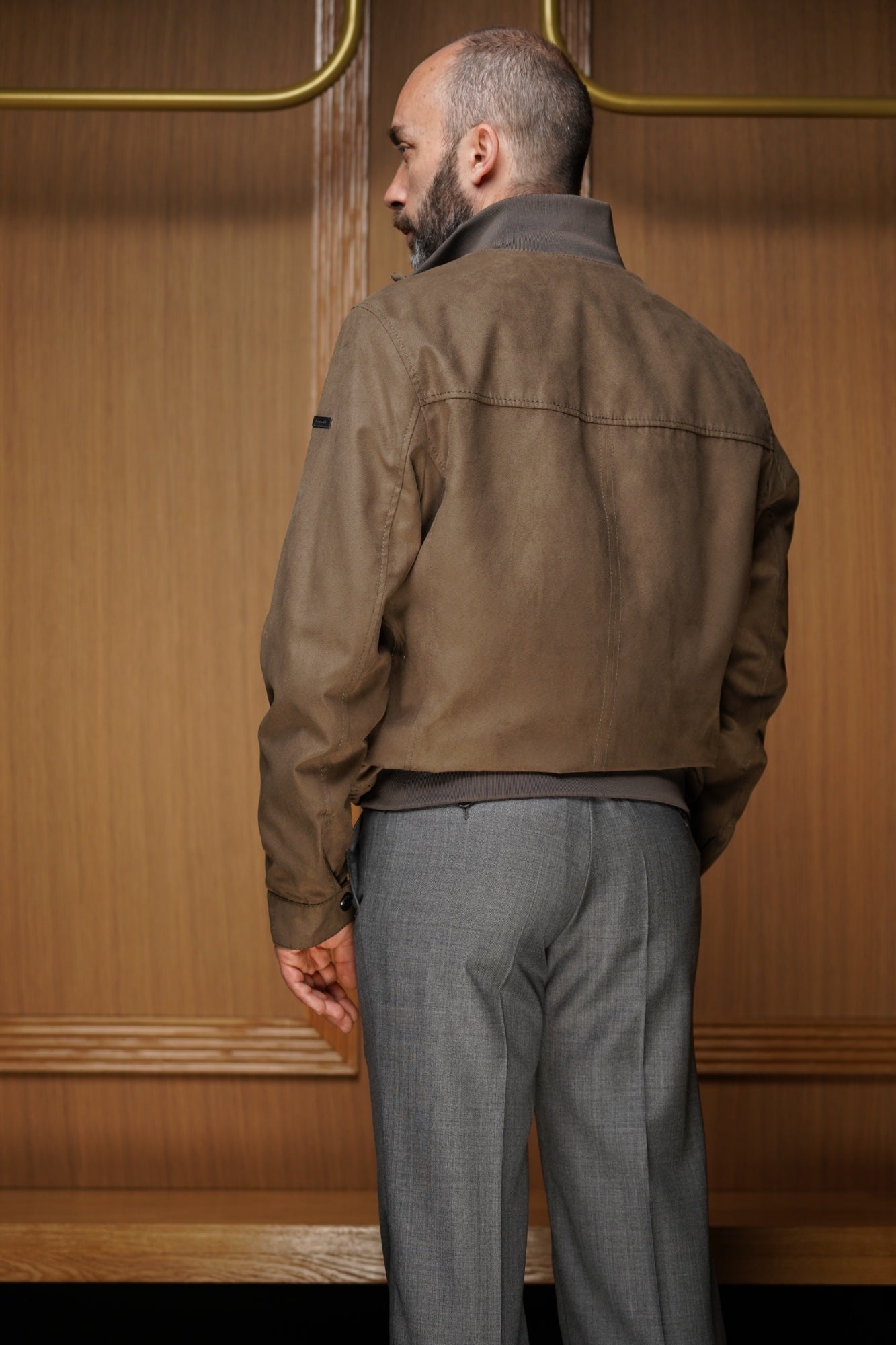 Blouson Bugatti Marron mi-saison