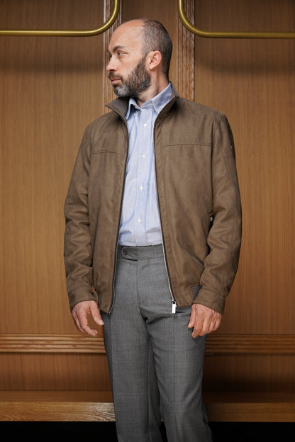 Blouson Bugatti Marron mi-saison