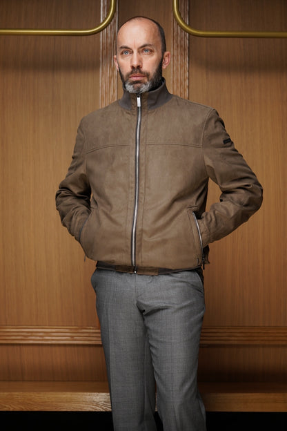 Blouson Bugatti Marron mi-saison