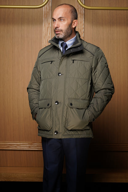 Parka Bugatti Matelassé vert