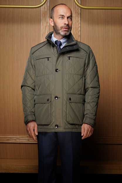 Parka Bugatti Matelassé vert
