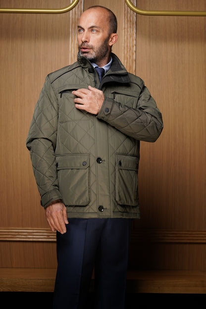 Parka Bugatti Matelassé vert