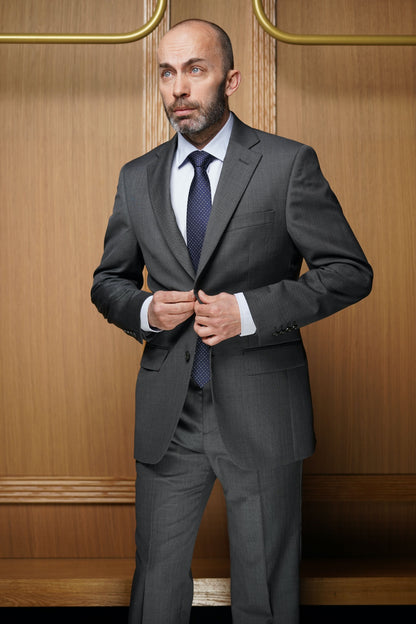 Costume tradition gris CTE409