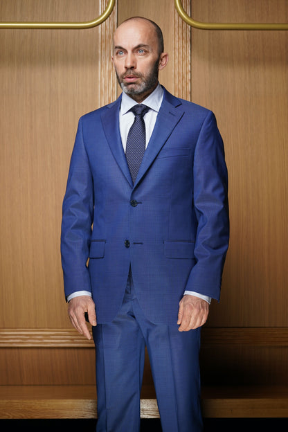 Costume tradition bleu persan CTE410