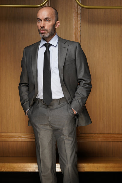 Costume tradition gris taupe CTE510