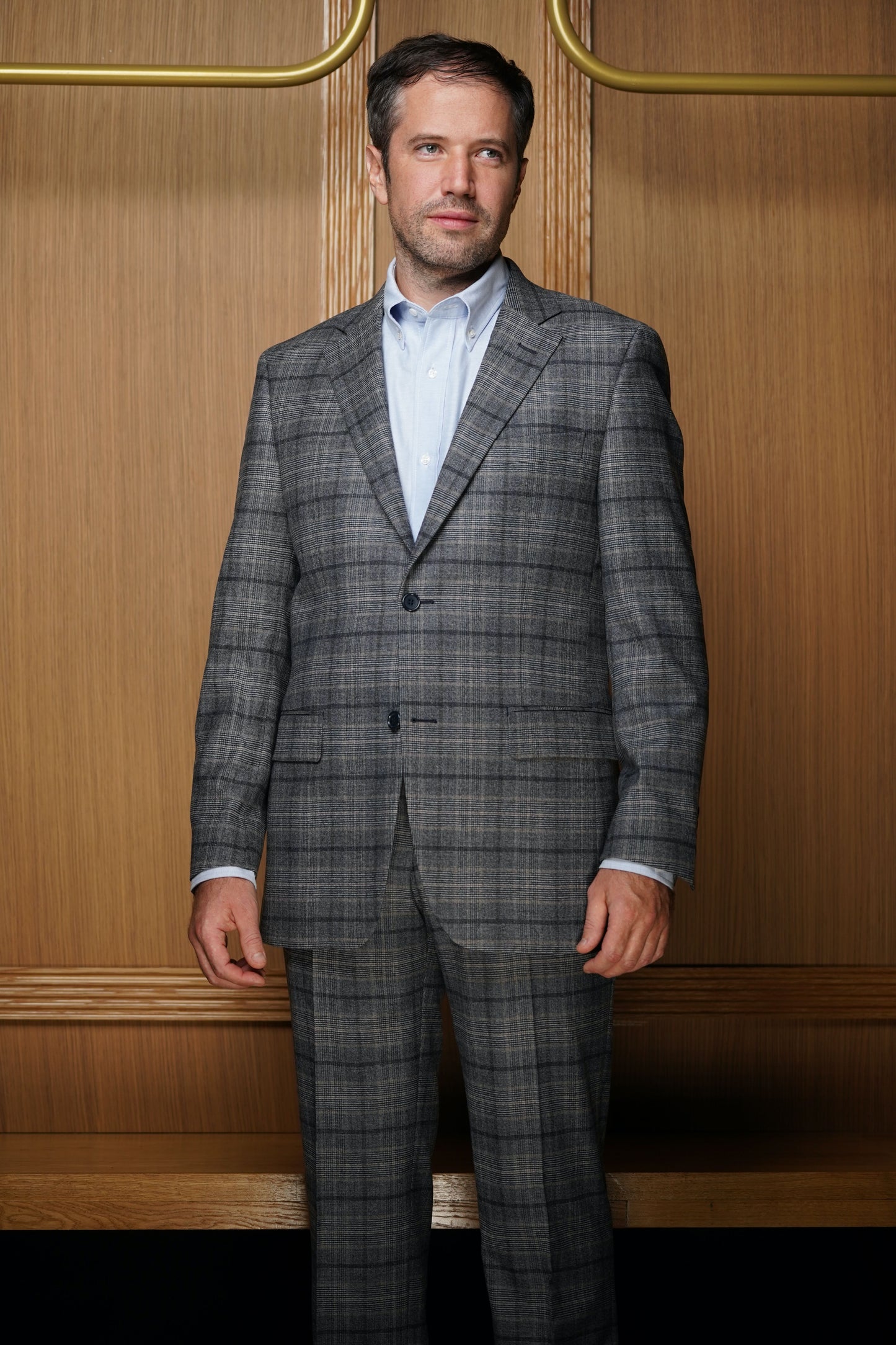 Costumes Flanelle gris Prince de Galles Tradition CTH202