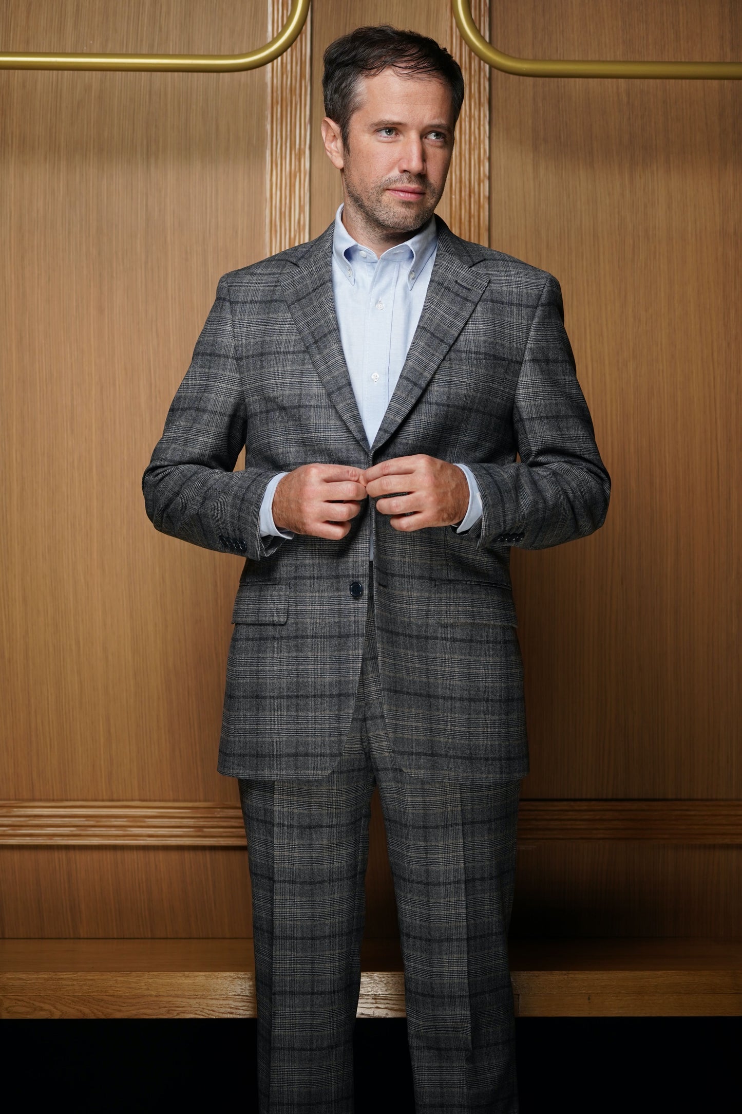 Costumes Flanelle gris Prince de Galles Tradition CTH202