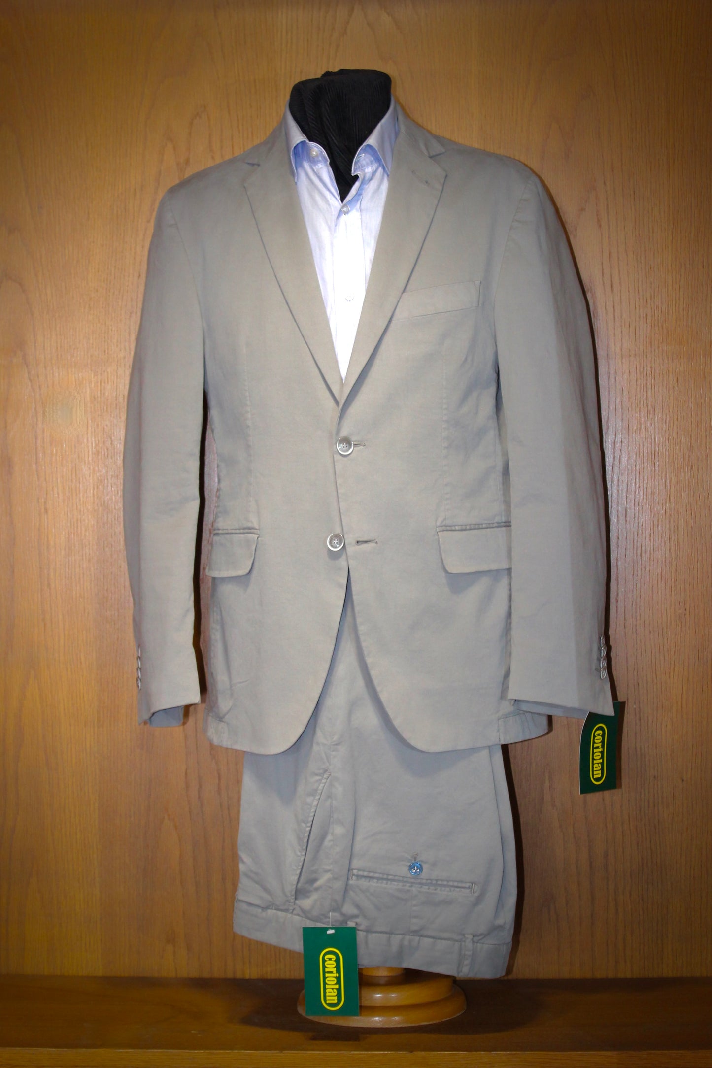 Veste en coton délavé grise non doublée VL 51