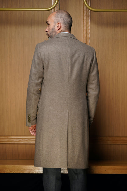 Manteau Croisé pur cachemire