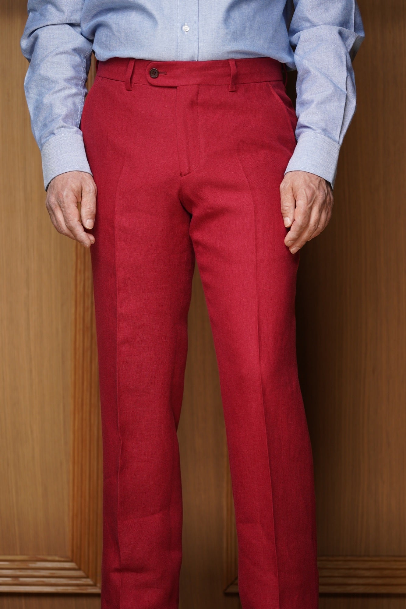 Pantalon pur lin sans pinces PL22