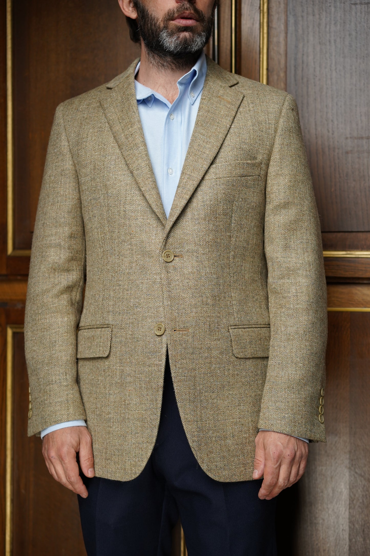 Veste pure laine beige VH213