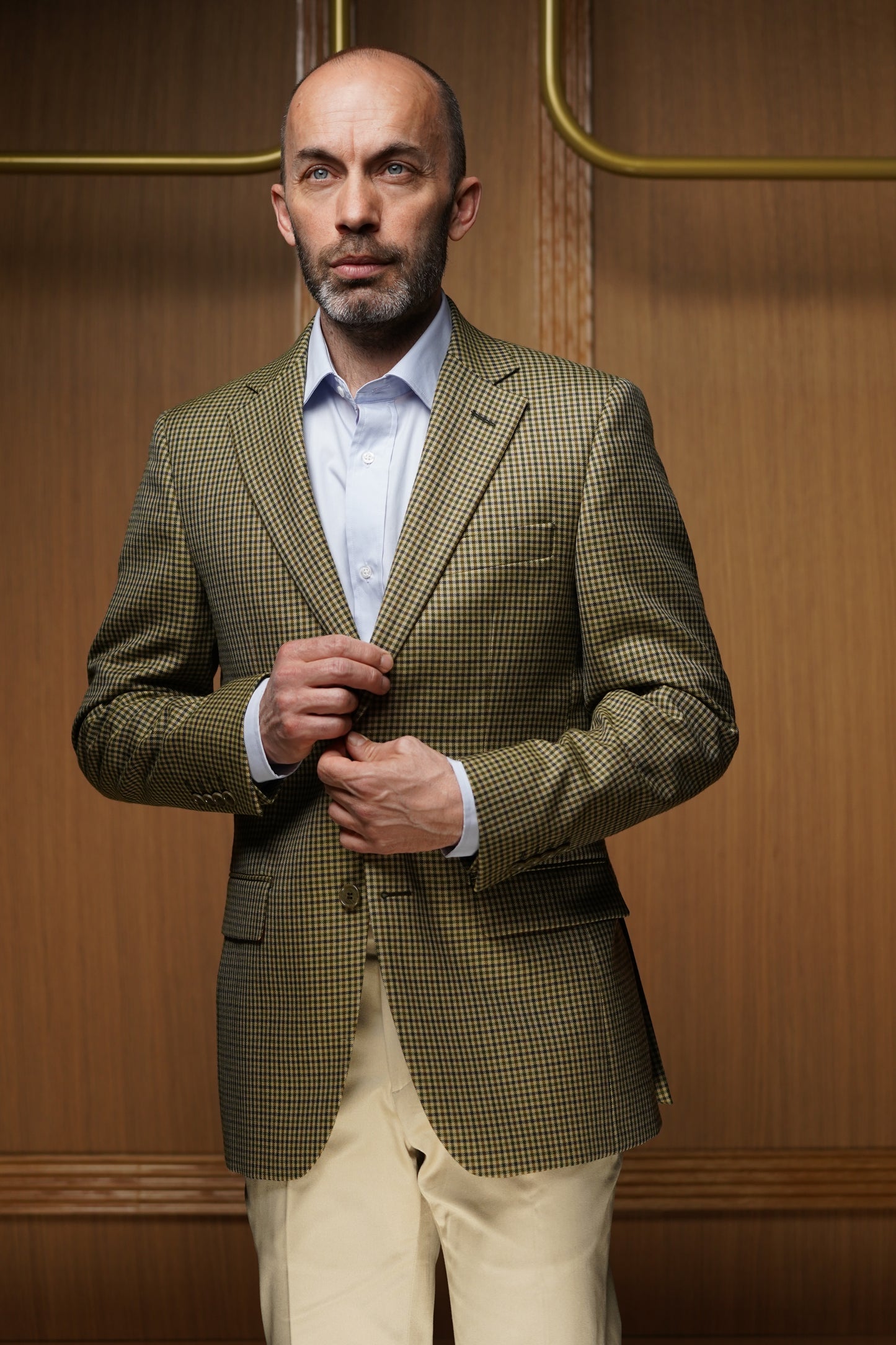 Veste Pieds de Poule – Fabrication Semi-Traditionnelle VTH311