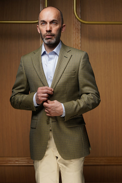 Veste Pieds de Poule – Fabrication Semi-Traditionnelle VTH311